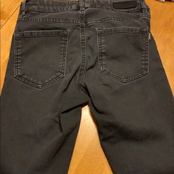 Garage Faded Black High Waist Skinny Jeans - Picture 6 of 8